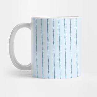 Shibori Tie Dye Blue Stripes Mug